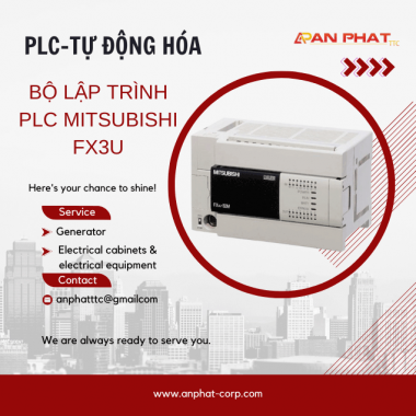 Bộ lập trình PLC Mitsubishi FX3U-80MT/ES